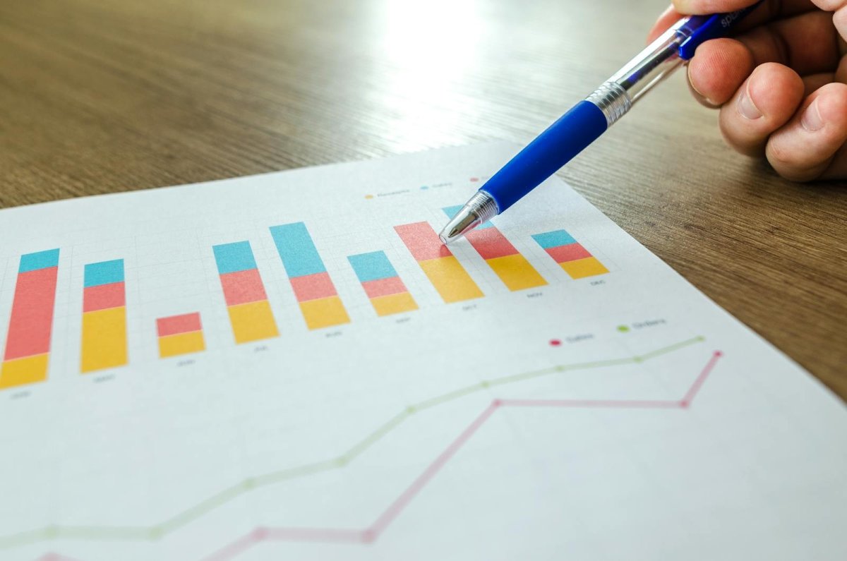 Analytics dashboard with real-time data